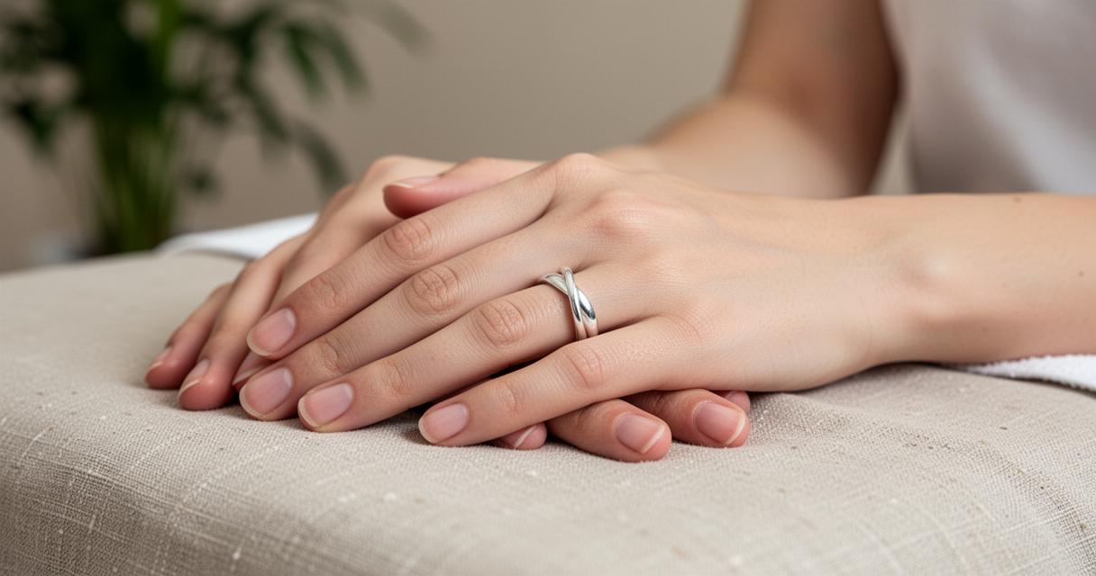 Bague anti stress anneau tournant en argent femme : l’accessoire bien-être qui révolutionne la mode