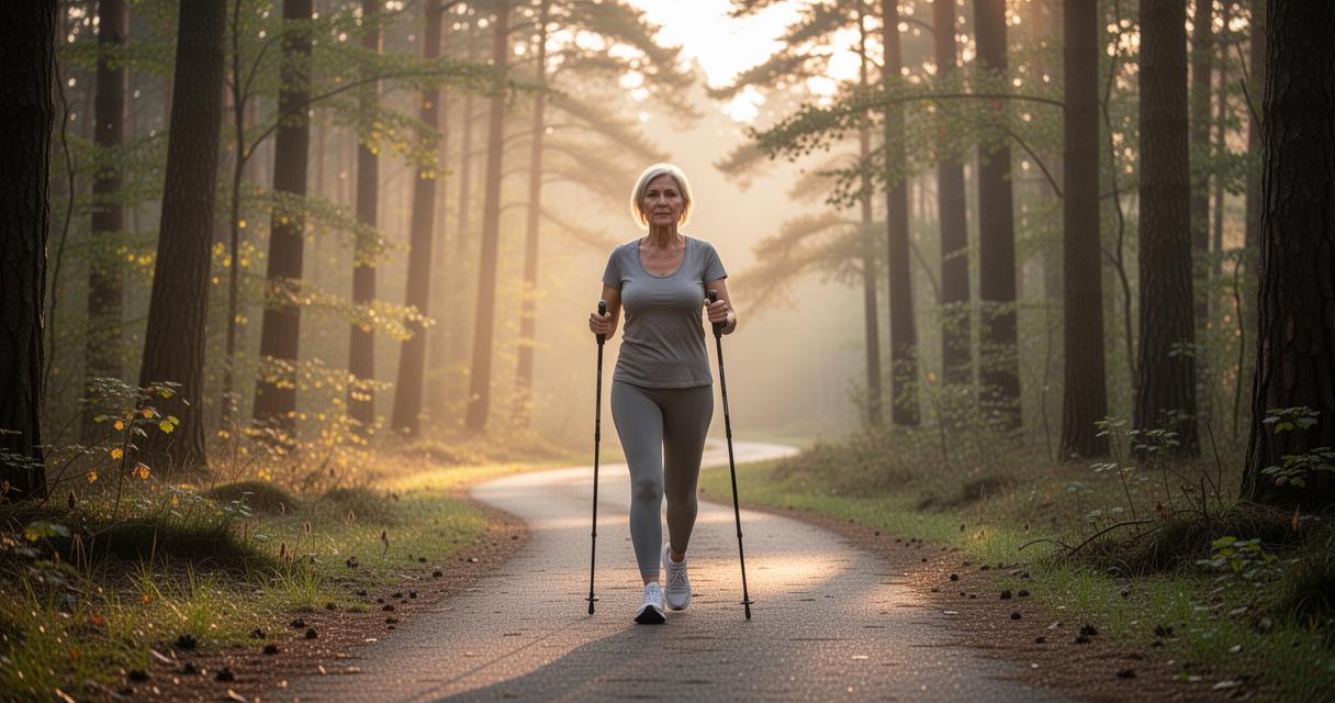 Faire de la marche nordique : guide de sécurité pour débuter sans se blesser